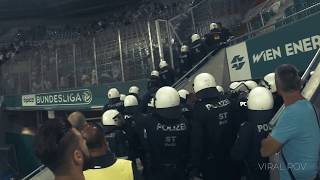 Rapid Wien vs Slovan Bratislava Fan View [upl. by Lielos]