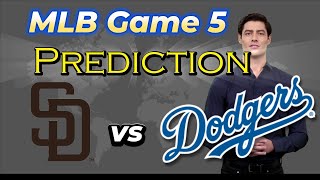 Padres vs Dodgers Game 5 FREE MLB Picks for 101124 [upl. by Enotna]