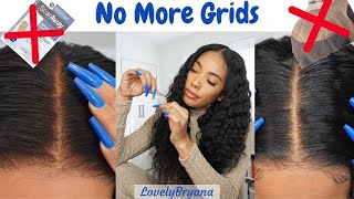 Better Than Fake Scalp  Hide the Grids on Lace Wigs  WowAfrican x LovelyBryana [upl. by Aekahs]