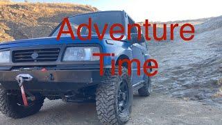 Can a Geo Tracker Rock Crawl [upl. by Halueb]