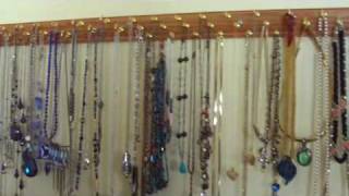 Quick and Easy Necklace and Jewelry Organizer [upl. by Fakieh602]