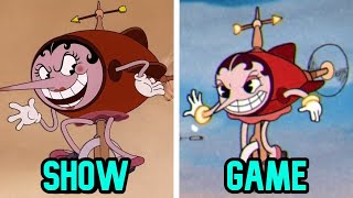 The Cuphead Show SEASON 2 VS Cuphead Video Game Comparison [upl. by Harcourt513]