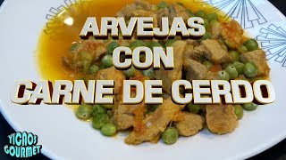 COMO PREPARAR GUISADO DE ARVEJAS Con Carne de Cerdo recetasyicaos cocina comida recetas recipe [upl. by Aggappe381]