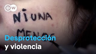 Femicidios en aumento mientras Argentina desmantela estructuras de protección [upl. by Aylmer]