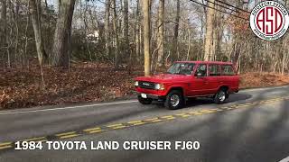 1984 Toyota Land Cruiser FJ60  Autosport Designs Road Test  Only 27000 miles [upl. by Maillij261]