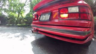 Porsche 944 LS1 Swap Exhaust [upl. by Bertle]