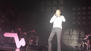 Belgium Talk and Moules Frites  Stromae Concert MSG 2015 [upl. by Yalhsa]