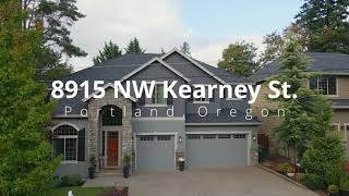 Exceptional home in Cedar Hills  Video of 8915 NW Kearney St  Northwest Portland homes [upl. by Hamon833]