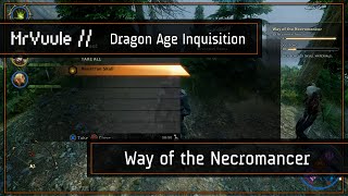 Dragon Age Inquisition  quotWay of the Necromancerquot Quest Guide [upl. by Tavia]