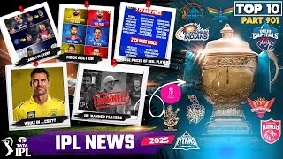 IPL 2025 BIG UpdatesTop 10 in hindi  IPL 2025 Mock Auction IPL 2025 target playersBase prices [upl. by Talley537]