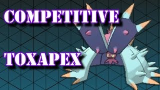 Toxapex Moveset Build and Competitive Analysis  Pokémon Sun and Moon [upl. by Tdnerb]