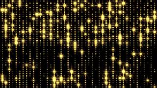 Sparkling Golden Yellow Light Wall  Free Animated Background VJ Motion Graphics  HD [upl. by Barina]