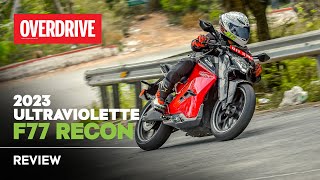 2023 Ultraviolette F77 Recon review  a second chance  OVERDRIVE [upl. by Urana]