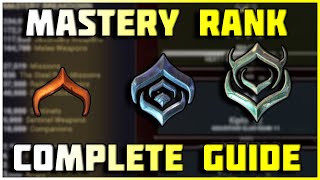 How to Farm Mastery Rank Fast  Warframe Beginners Guide [upl. by Gorton]