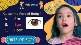 Kids Educational Quiz 01  kids general knowledge quiz kidslearning quiz quizchallenge kidszone [upl. by Skcirdnek]