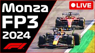 🔴F1 LIVE  Monza GP FP3  Commentary  Live Timing [upl. by Johen]