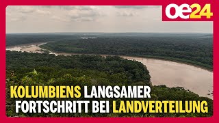 Kolumbiens langsamer Fortschritt bei Landverteilung [upl. by Baird]