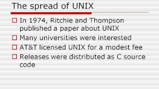 Unix History  Hindi tutorial [upl. by O'Donovan]