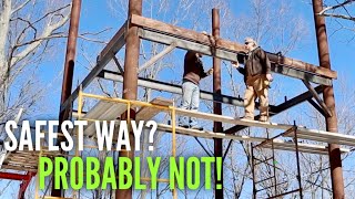 Theres 2 Kinds of Carpenters OLD or BOLD  EP 3 Building a Fire Tower Airbnb [upl. by Eliezer]