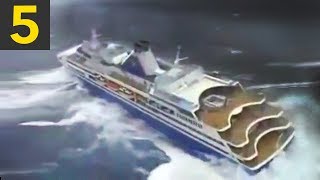 Top 5 Cruise Ships in Heavy Seas [upl. by Amero279]