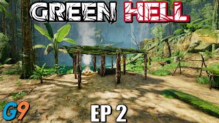 Green Hell EP2  Flamekeeper Getting Setup [upl. by Eirena903]