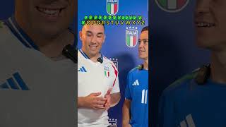 Alphabet Challenge con Raspadori ⚽️Calcio skillscrewhd azzurri raspadori nationsleague [upl. by Joses]