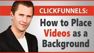 ClickFunnels How to Place Videos as a Background [upl. by Yasmar452]