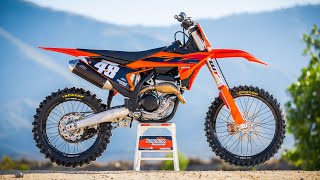 2025 KTM 250SXF TESTED [upl. by Zoeller958]