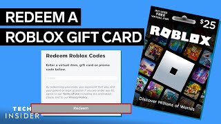 How To Redeem A Roblox Gift Card [upl. by Sluiter]