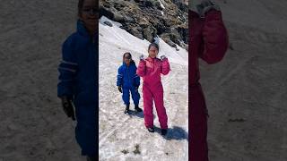 karimani malika ninalla in manali☃️ trndingshorts viral kannada manali [upl. by Gilligan]