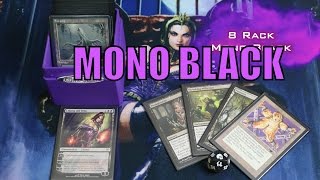 MTG  Modern Mono Black Control  8 Rack Discard Deck With Liliana  Magic The Gathering [upl. by Ahab452]