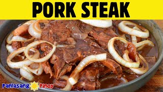 PORK CHOP STEAK RECIPE [upl. by Hgielra730]