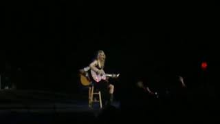 Christmases When You Were Mine  Taylor Swift Acoustic Performance  2007 Family Arena [upl. by Ahrens]