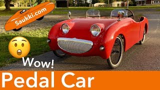 Testing Awesome Pedal Car [upl. by Rosaleen609]