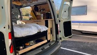 Mini Camper Project  Caddy Conversion [upl. by Cannice506]