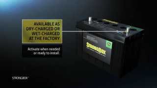 What makes a Strongbox™ Battery better  John Deere Construction Parts [upl. by Sola]