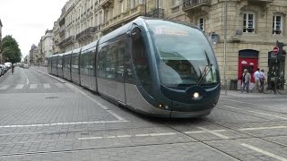 Bordeaux Alstom Citadis 402  Hôtel de Ville Lignes A et B [upl. by Jedlicka]