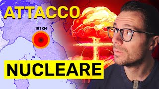 Gli effetti di una bomba atomica su una città italiana [upl. by Reivax]