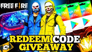 ABHI GAMER YT  FREE FIRE LIVE REDEEM CODE GIVEAWAY  UNLIMITED REDEEM CODE GIVEAWAY [upl. by Nore]