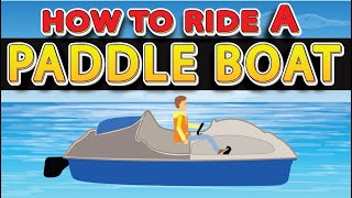 Learn How to Ride a Paddle Boat for Beginners in Just 2 Minutes [upl. by Seravat341]