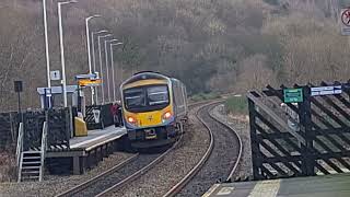 Look Around Slaithwaite Train Stationtravel yorkshire uktrains [upl. by Ligetti457]