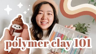 ⭐️ Polymer Clay 101 for Beginners ⭐️ [upl. by Farleigh267]