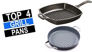 Top 4 Best Grill Pans 2024  Best Grill Pans Reviews grill [upl. by Wren330]