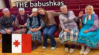 Hanging out with Udmurt babushkas from Eurovision  Izhevsk Russia [upl. by Bowers236]