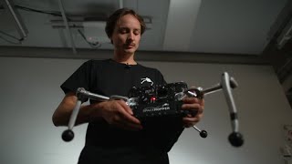 CNN Tech for Good Threelegged robot hops in zerogravity to explore asteroids [upl. by Camellia792]