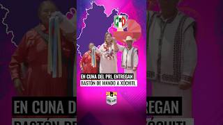 XÓCHITL VISITA la CUNA del PRI 😱😅 ATLACOMULCO le obsequian el BASTÓN del MANDO 🦯🫡 [upl. by Atneciv]