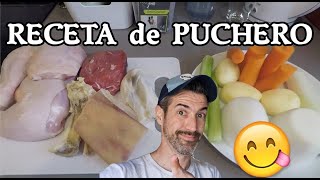 RECETA DE PUCHERO ANDALUZ TRADICIONAL MUY FACIL Y BUENISIMO [upl. by Kathleen]