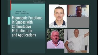 Vitalii Shpakivskyi Sigmamonogenic functions in commutative algebras [upl. by Eirehc]