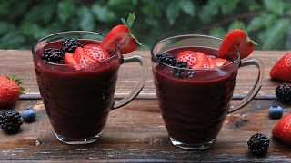 Receta de la Colada Morada Ecuatoriana [upl. by Aisorbma]