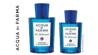 Acqua Di Parma  Blu Mediterraneo Ginepro Di Sardegna Fragrance [upl. by Marte]